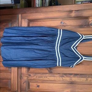 blue jean dress from modcloth